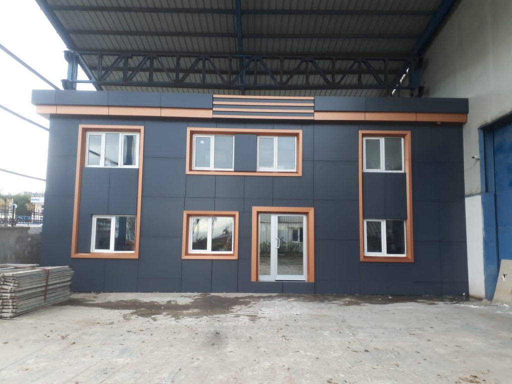 Hafif Çelik Ofis Binası uygulama fotoğrafı 1
